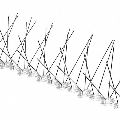Bird Repellent Spikes 10 ft L 2 1/2 in W