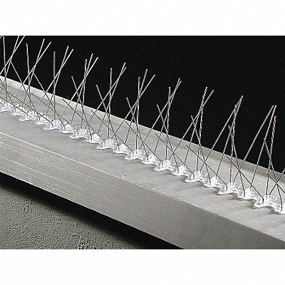 Bird Repellent Spikes 50 ft L 8 in W