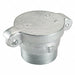 Lockable Fuel Cap Silver