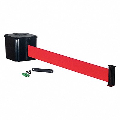 Wall Barrier 25ft Red Belt