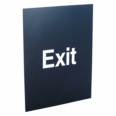 8.5x11 Sign - EXIT (Double Sided)