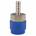 Barb Connector SS Hose BarbxM 1/8In