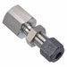 Bulkhead Connector SS CPIxF 1/4In