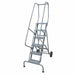 Rolling Ladder Hndrl Platfm 80 In H