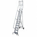 Rolling Ladder Hndrl Pltfm 130 In H