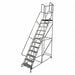 Rolling Ladder Hndrl Pltfm 120 In H