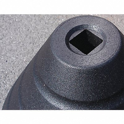 Sign Base Rubber Black