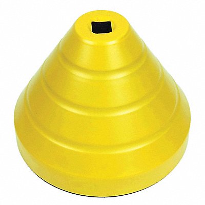 Sign Base Cover Rbber/Plstic Yellow