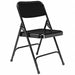 Folding Chair Black 18-1/4 in PK4