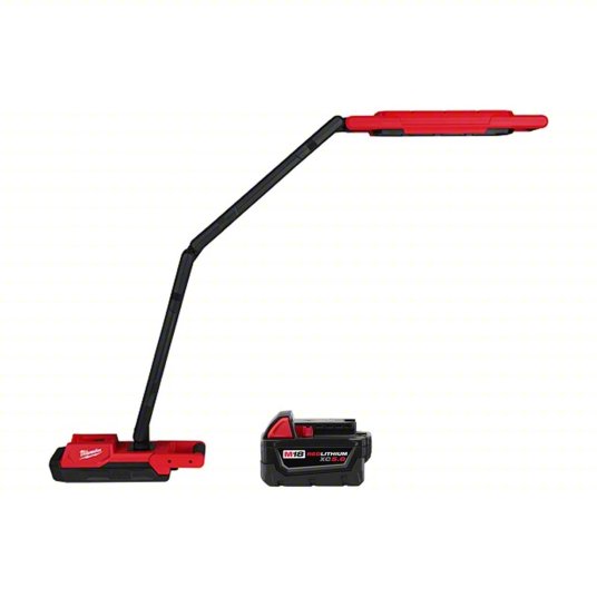 Work Light Kit: M18™, Stick Light, 2,500 lm Max., 3 Modes, 6 11/16 in Max. Ht, 18V DC