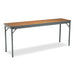 TABLE,FLDING,18X72,BK/WL