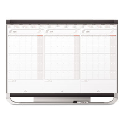 BOARD,3X2,3 MNTH CAL,GR