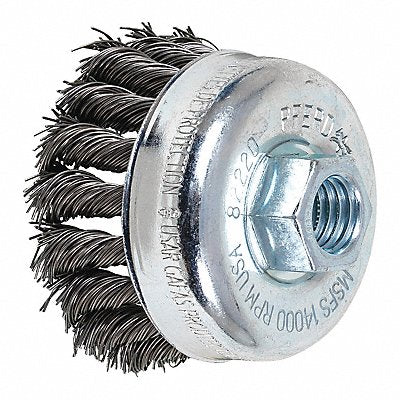 Knot Cup Brush .020CS Wire 2-3/4 