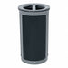 Recycling Bin Round Gray 33 gal