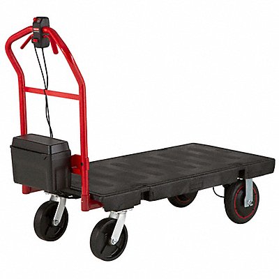 Motorized Platform Truck Black 1000 lb.