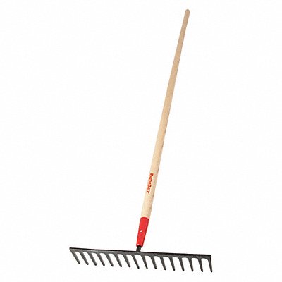 Road/Stone Rake 16 Tine 66 Handle