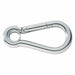 Carabiner Hook Single Lock SS 3/8 