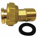 Water Meter Coupling w/Gasket 3/4 