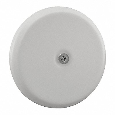 Cleanout Cover Plate White Flat 7-1/4 