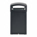 Trash Can Square Black 51 gal