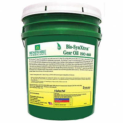 Biodegradable EP Gear Oil 5 Gal