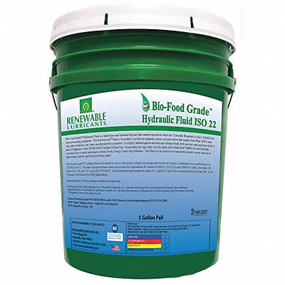 Food Grade Hydraulic Oil 5 gal
