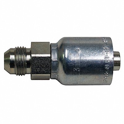 Crimp Fitting 1/2 I.D. M JIC