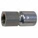 Crimp Fitting 1/4 I.D. 1/4 F NPTF