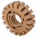 Eraser Wheel 4 In Rubber 4000 rpm