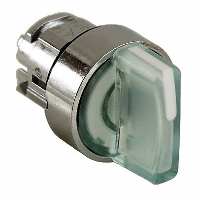 Illum Selector Switch 3 Pos 22mm White