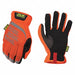 H3985 Mechanics Gloves Orange 9 PR