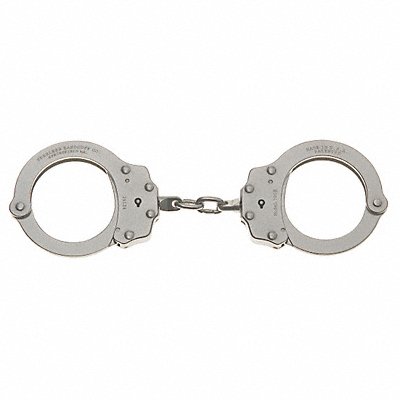 Handcuffs Chain Link Steel 10 oz 2 Keys