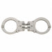 Handcuffs Hinged Steel 12 oz 2 Keys