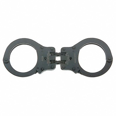 Handcuffs Hinged Steel 12 oz 2 Keys