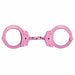 Handcuffs Chain Link Pink Steel 10 oz