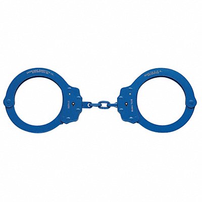 Handcuffs Oversize Blue Steel 14oz 2 Key