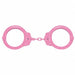 Handcuffs Oversize Pink Steel 14oz 2 Key