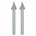 Carving Bit Arrow 1/8 Shank Dia PK2