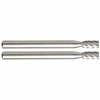 Carving Bit Cylinder 1/8 Shank Dia PK2