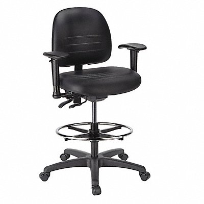 Task Chair Poly Black 23 to 33 Seat Ht