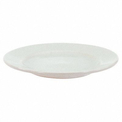 Plate 6 1/4 Dia Alpine White PK36