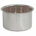 Bain Marie 4 in H Silver