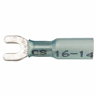 Fork Terminal Tin Copper Blue PK10