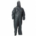 Hooded Coverall Elastic Gray 2XL