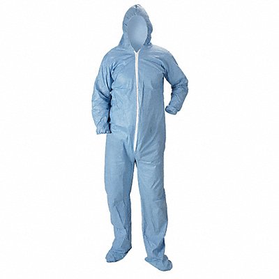 Flame-Resistant Hooded Coverall 5X PK25