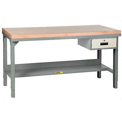 Workbench Butcher Block 48 W 24 D