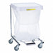 Laundry Hamper Cart 1 Comp Gray 7 cu ft