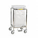 Laundry Hamper Cart 1 Comp Wht 3.5 cu ft