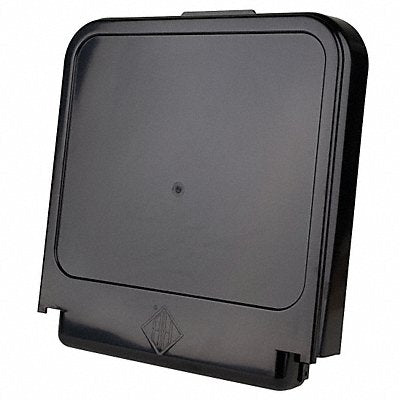 Hamper Lid Black Hinged 18-1/2 in L