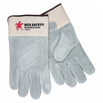 J3486 Leather Gloves Gray XL PK12